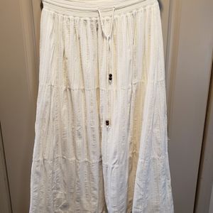 White maxi skirt from torrid
